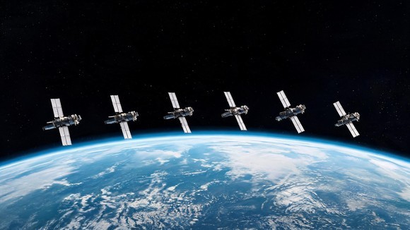 Qianfan satellite launch illustration