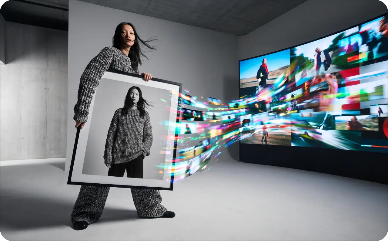 Image-to-video AI generation workflow demonstration